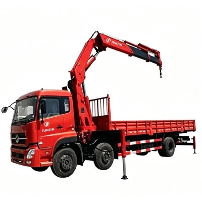 Grue de camion à flèche pliante