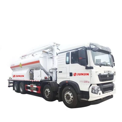 Camion explosif ANFO à vis monté sur le dessus-